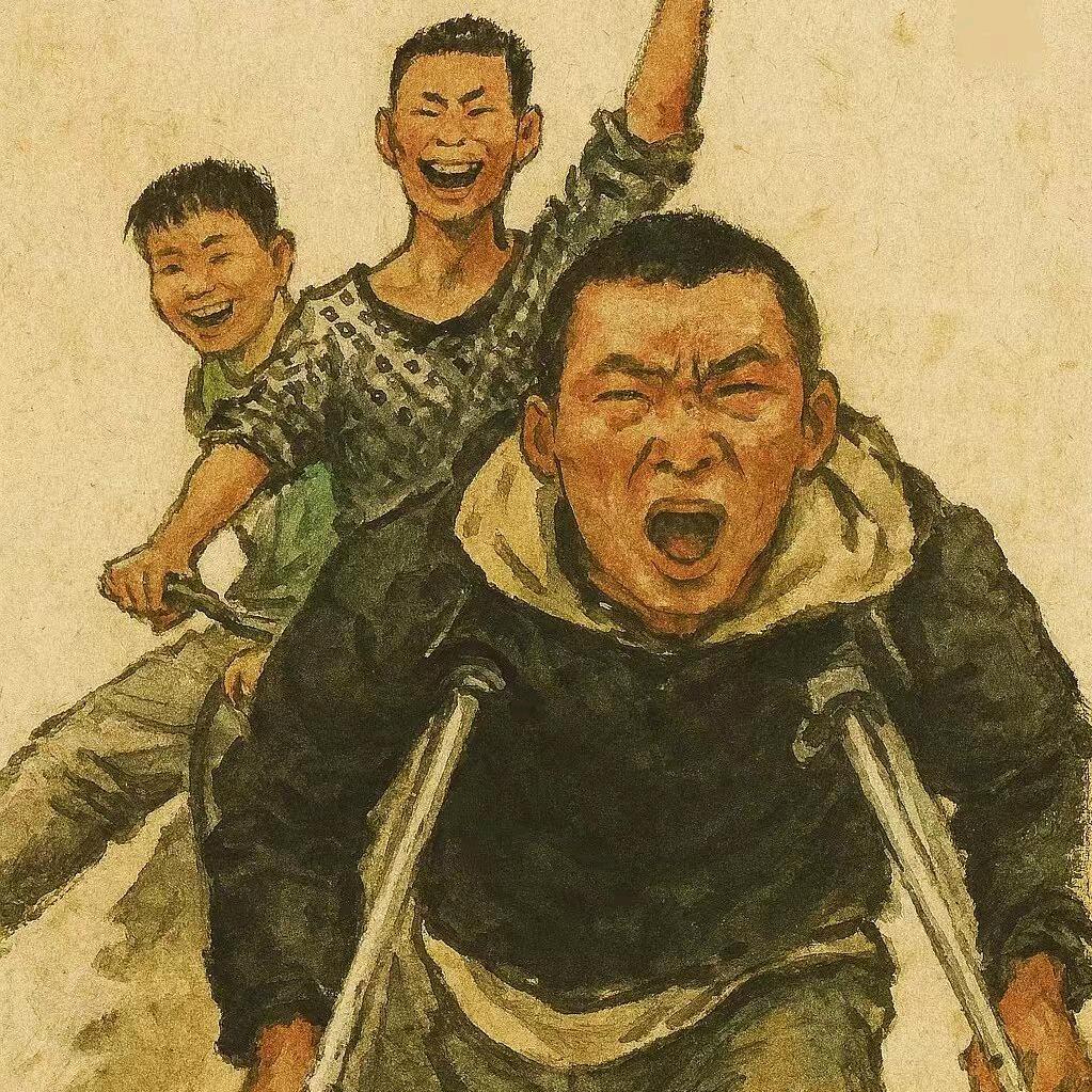 三个特殊少年生活日常