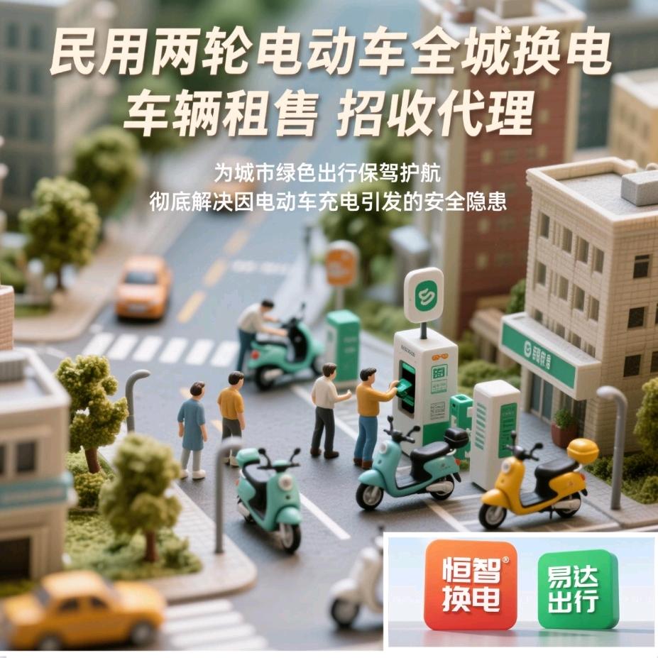 二轮电动车全城换电（换电 售车  租车）