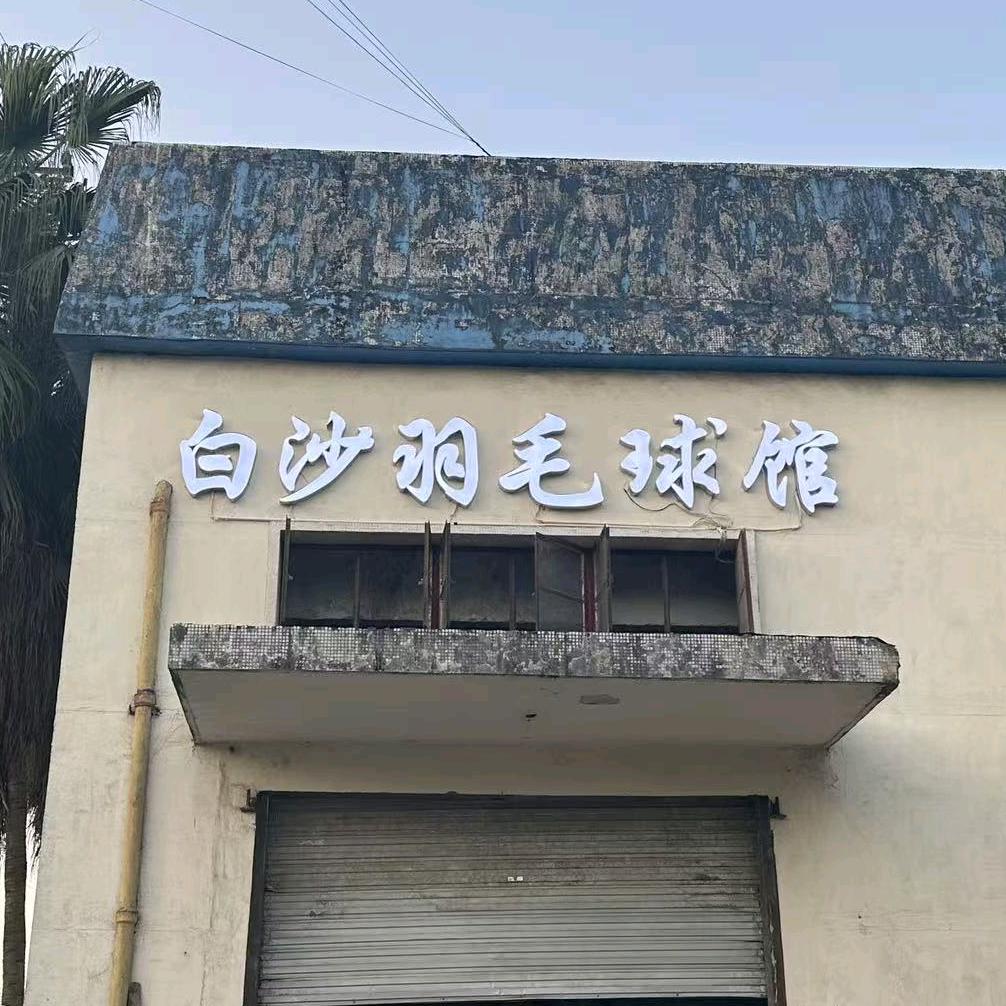 白沙羽毛球馆摸鱼选手