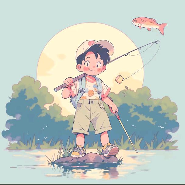 小李爱钓鱼