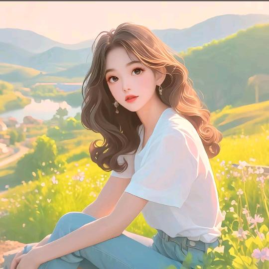 紫色风铃草~薄荷