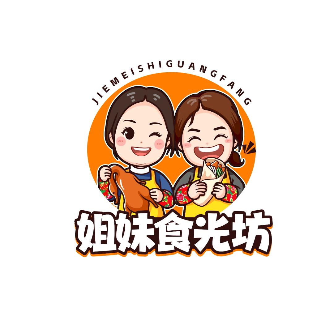摆摊的两姐妹