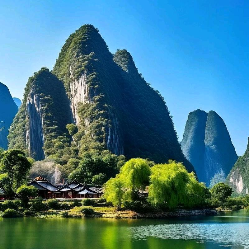 微笑着