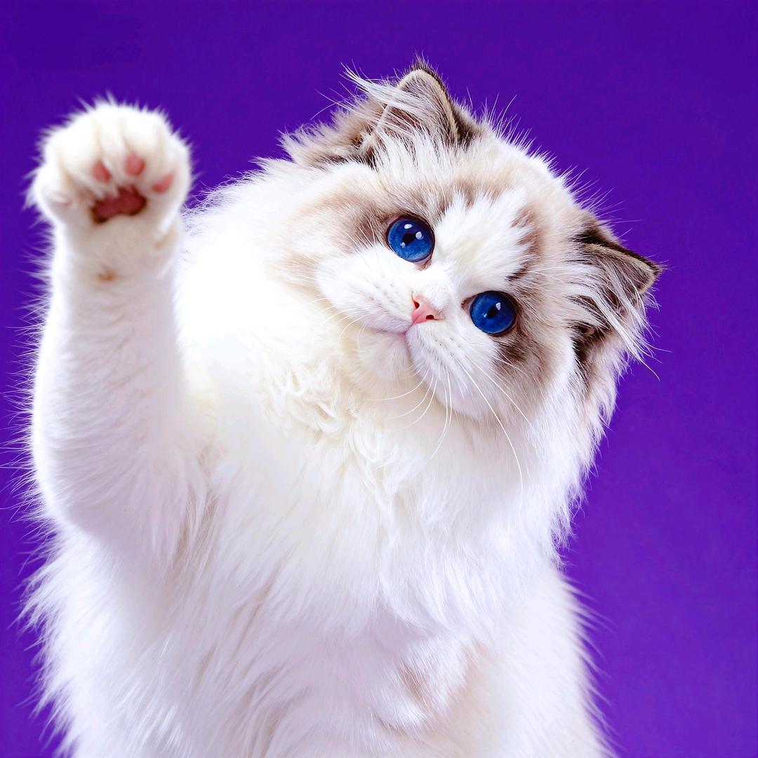 胖头鱼布偶猫