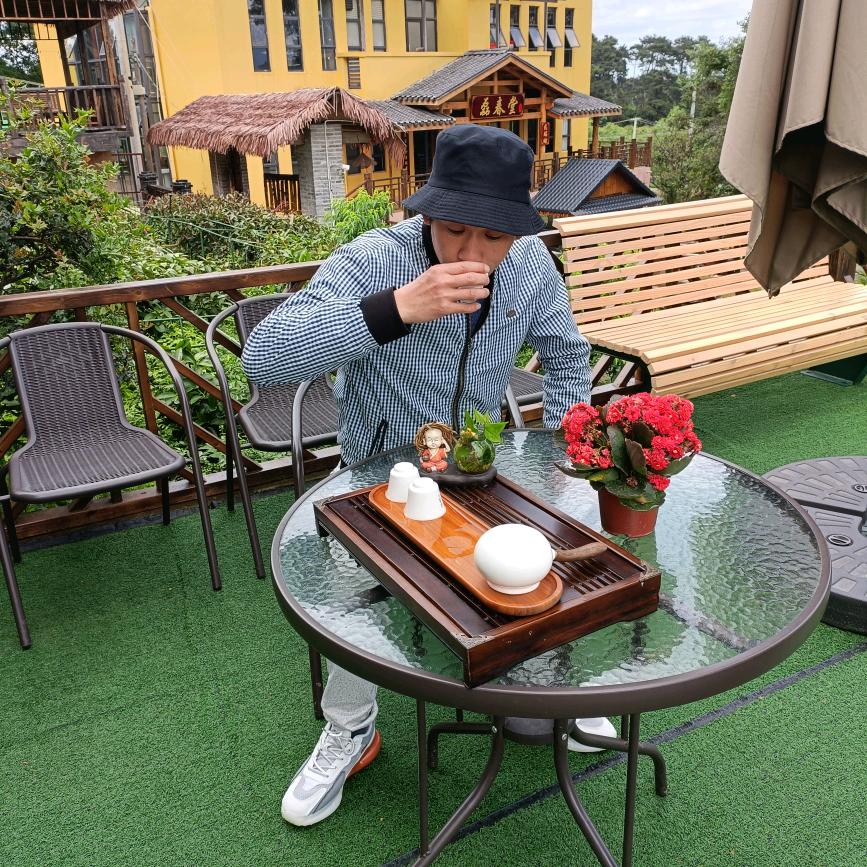 卧龙山庄的跑山鸡