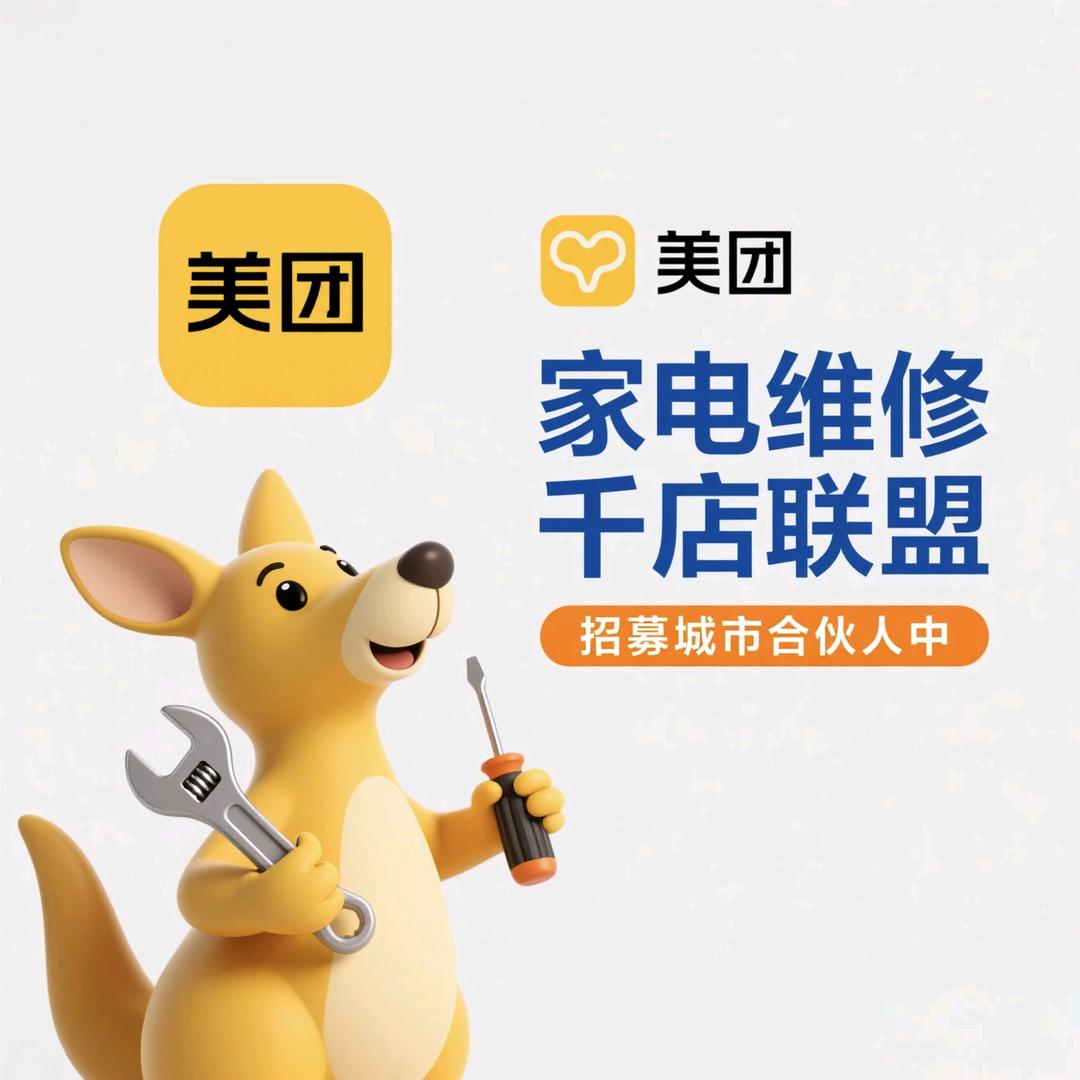 某团家电维修千店联盟(招募城市合伙人中)