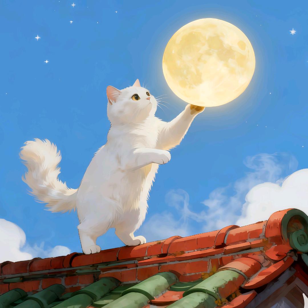 偷月亮的猫