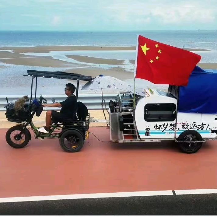骑着三轮去珠峰（胖圆）