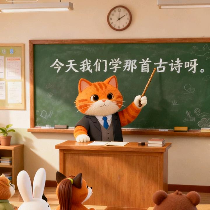 小橘陪你读古诗