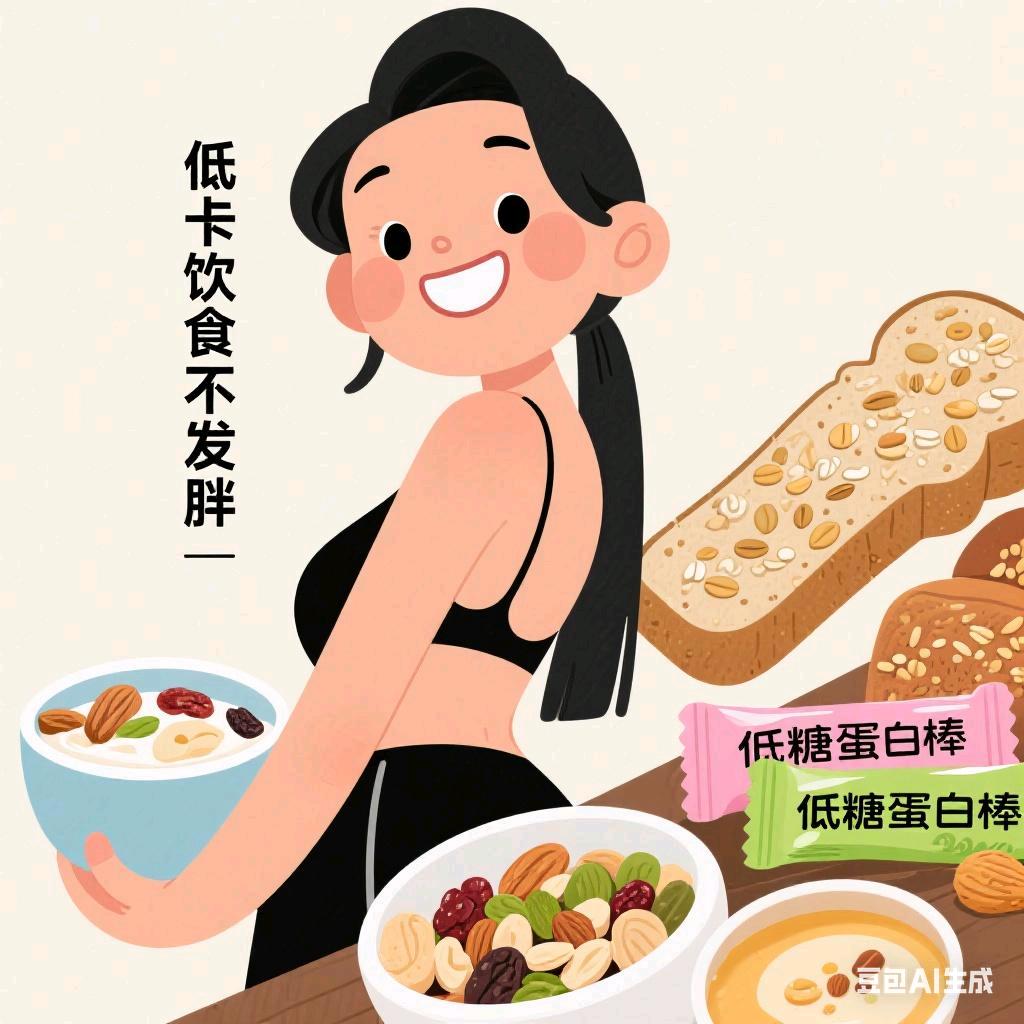 低卡无糖轻食铺