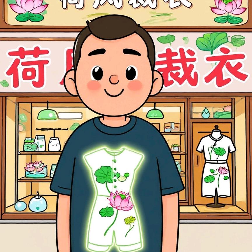 荷风裁衣