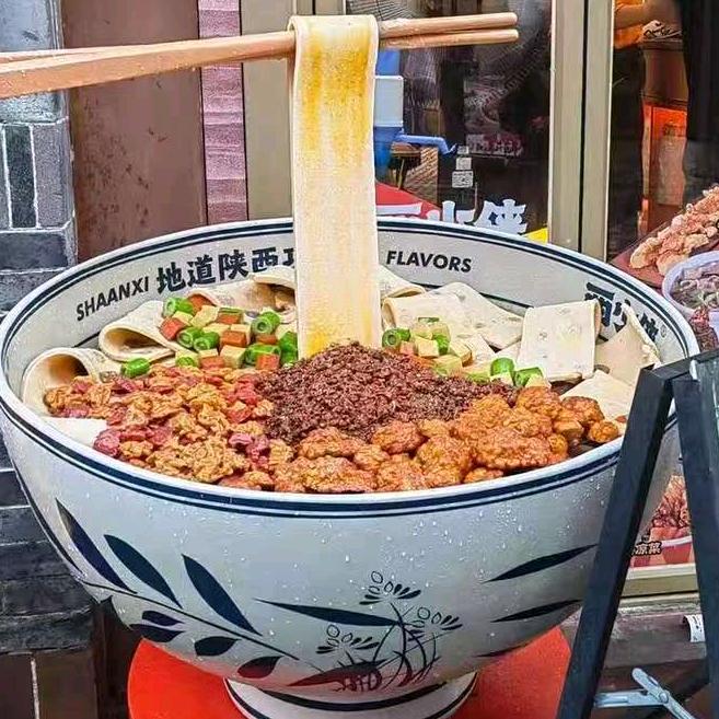 王胖油泼面，万宏路店