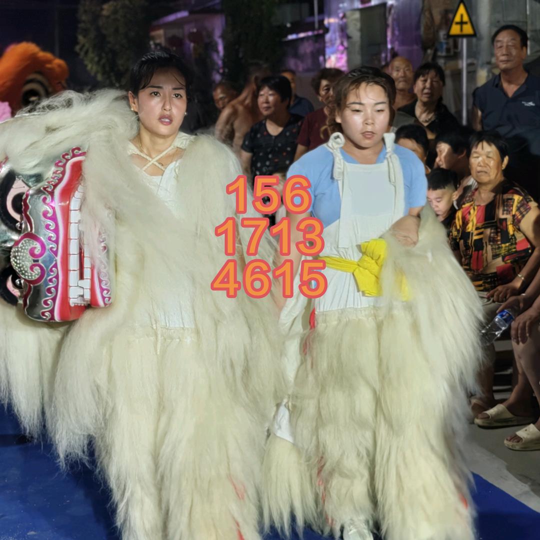 卫辉台上小云舞狮团  娇娇吖