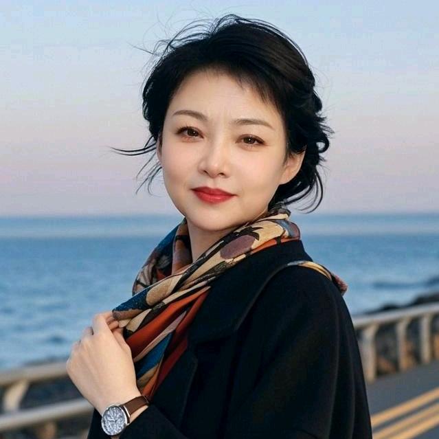 笑对夕阳