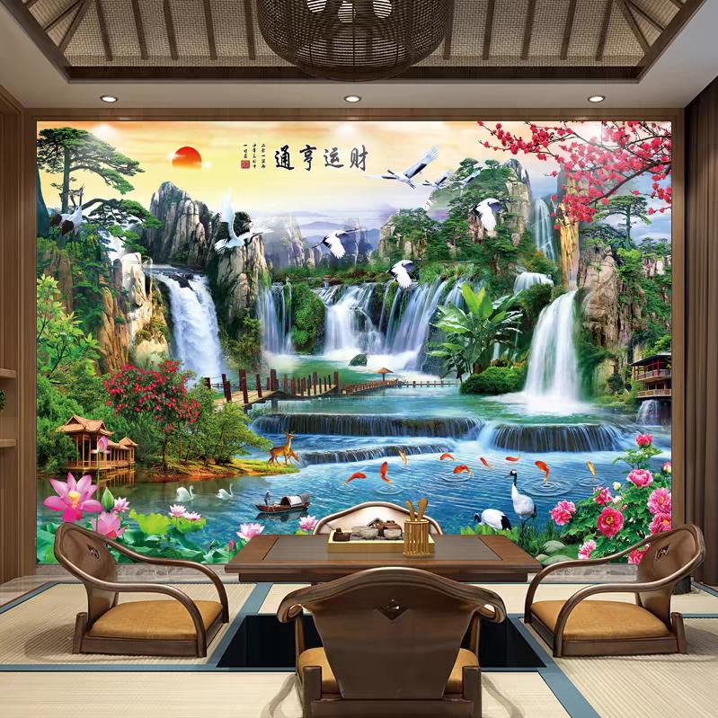 火炬手墙贴画