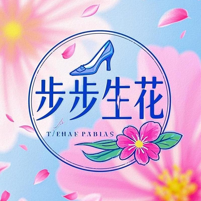 步步生花女鞋
