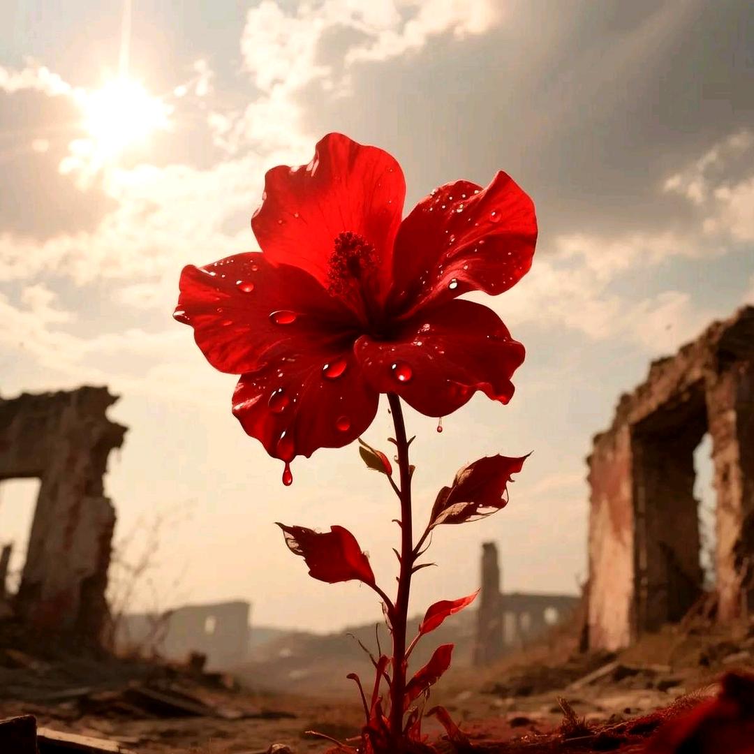 奢望的一朵小红花