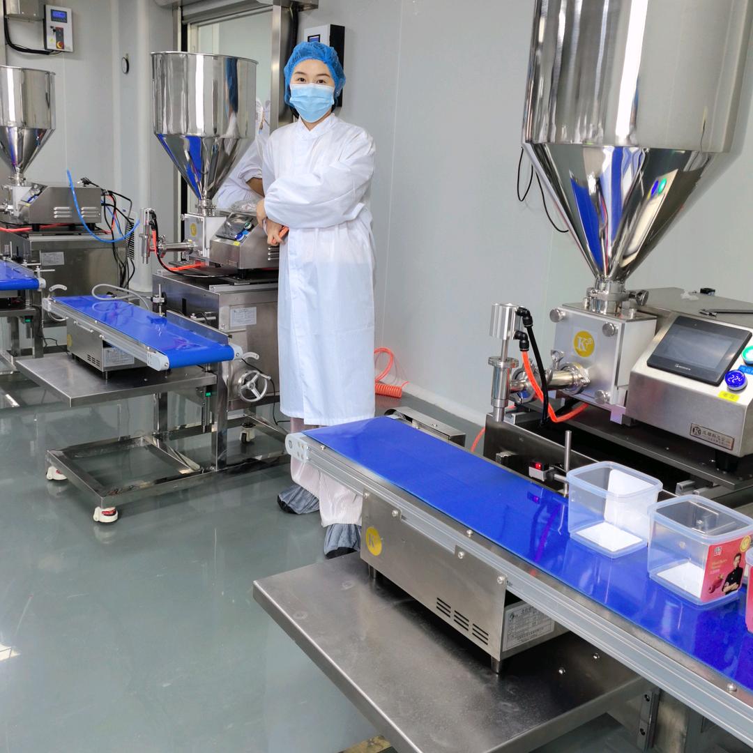 灌装注心裱花涂层注浆机成都科态设备