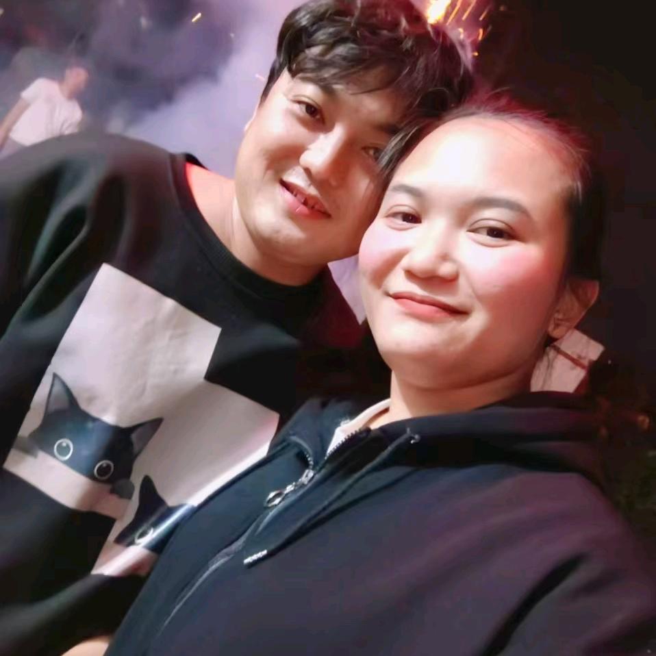 夕阳西下微微一笑