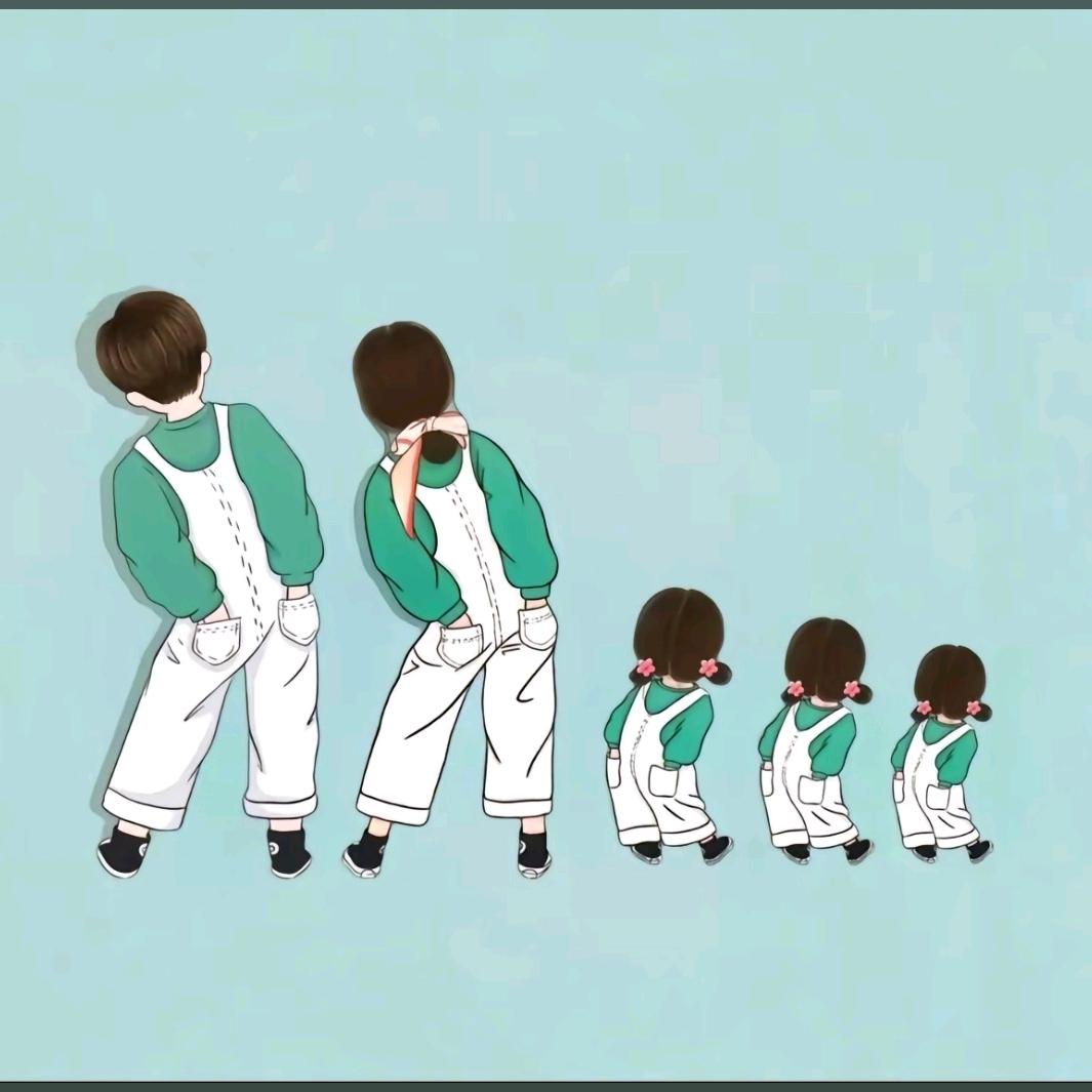 三个孩子的父亲《妍、瑶、玥》