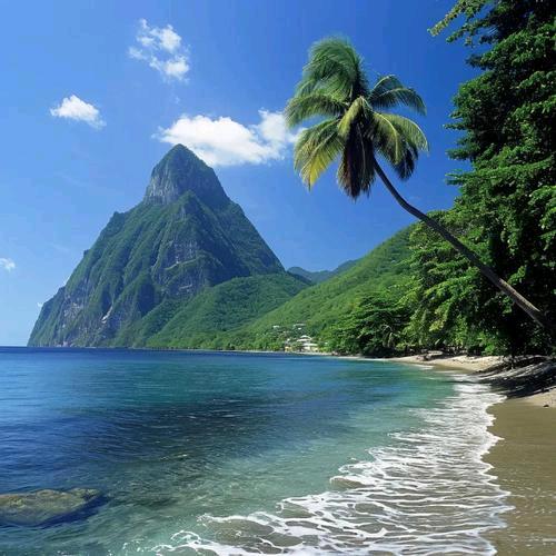 加勒比海的风情