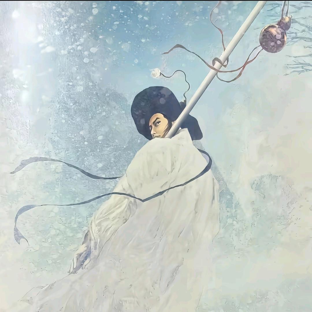纵马越白涧