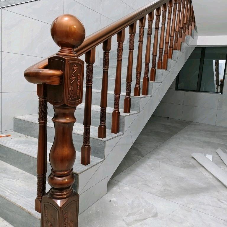 世旺拉丝楼梯扶手型材厂家