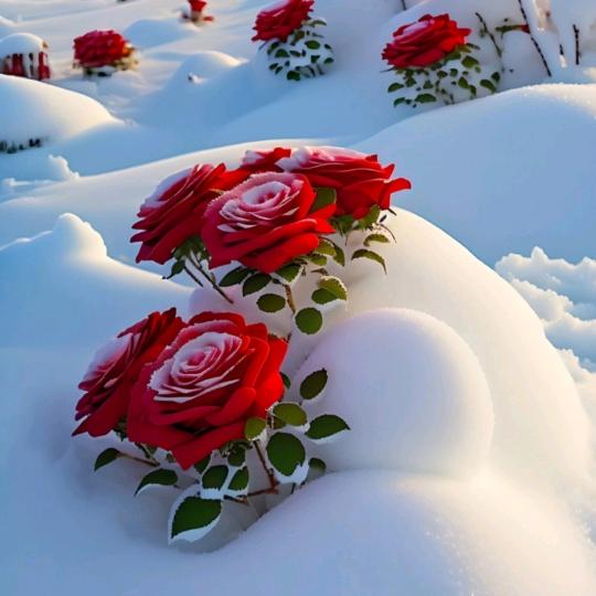 雪中花