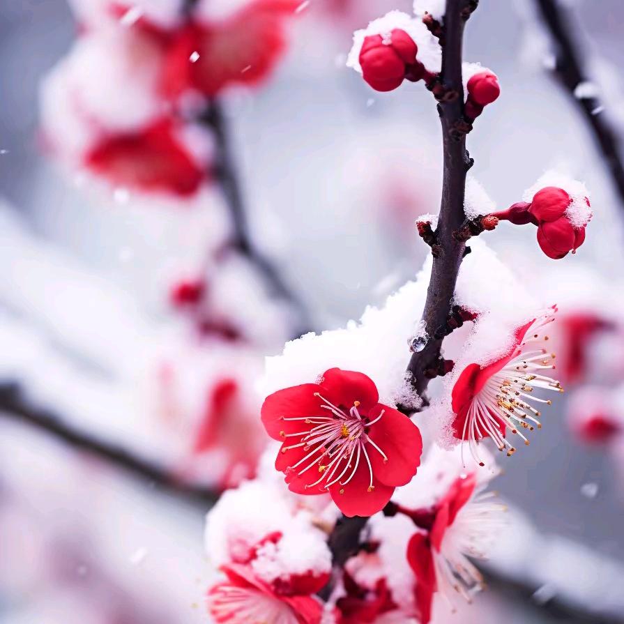 飞雪迎春