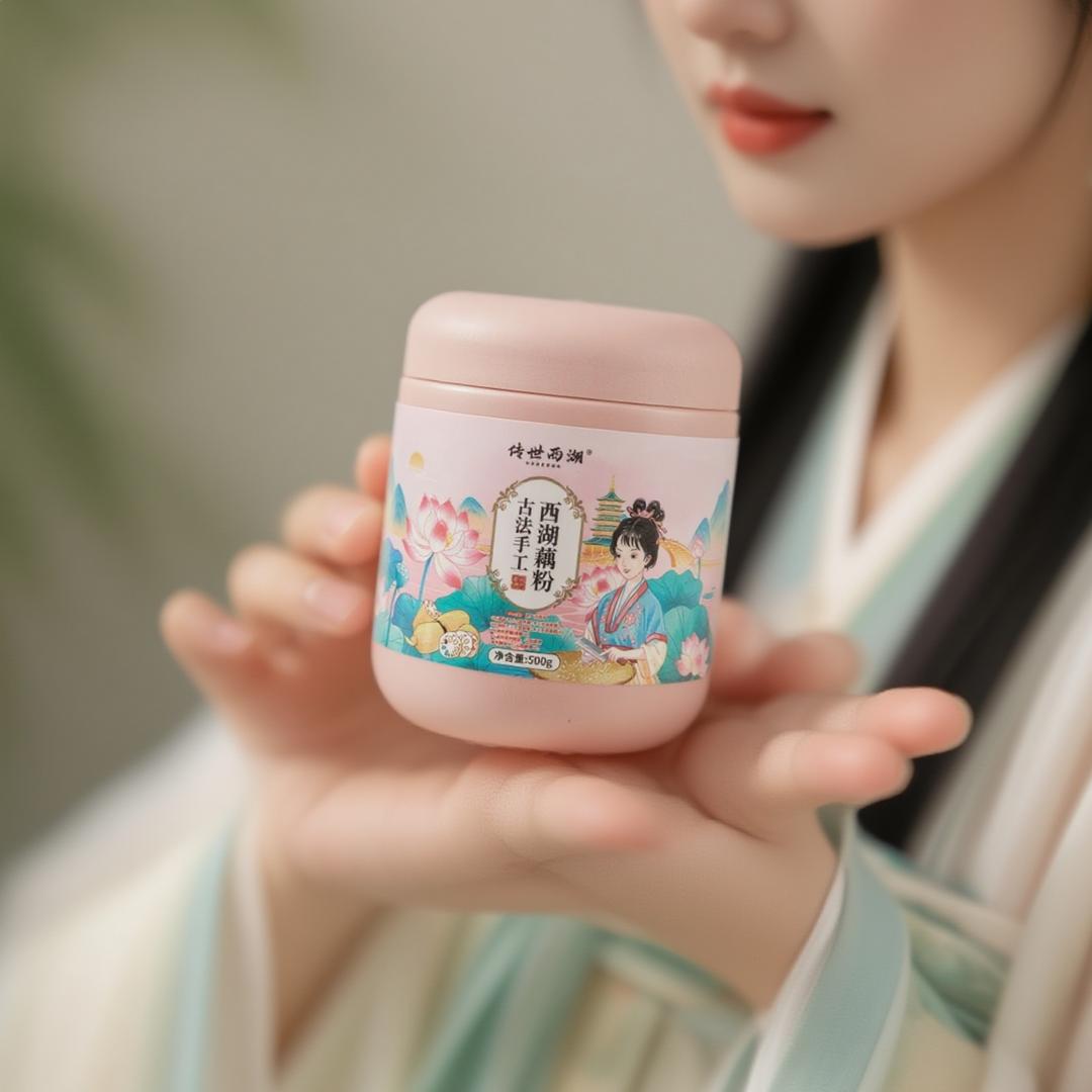 传世西湖藕粉工厂-阿红