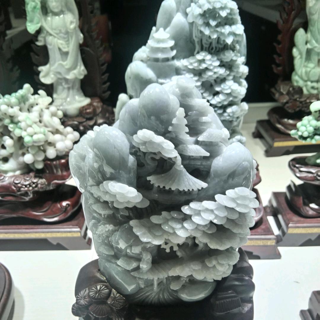 缅甸天然翡翠珠子原头工厂直销一件也是批发
