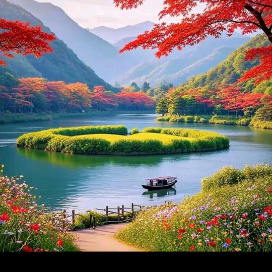 月折花