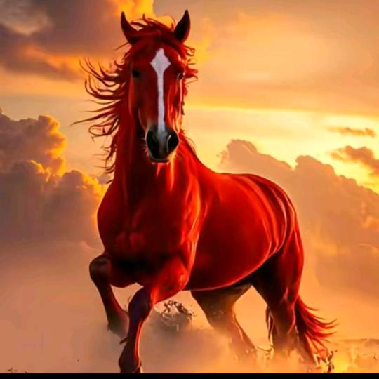 旭日东升（龙马精神）