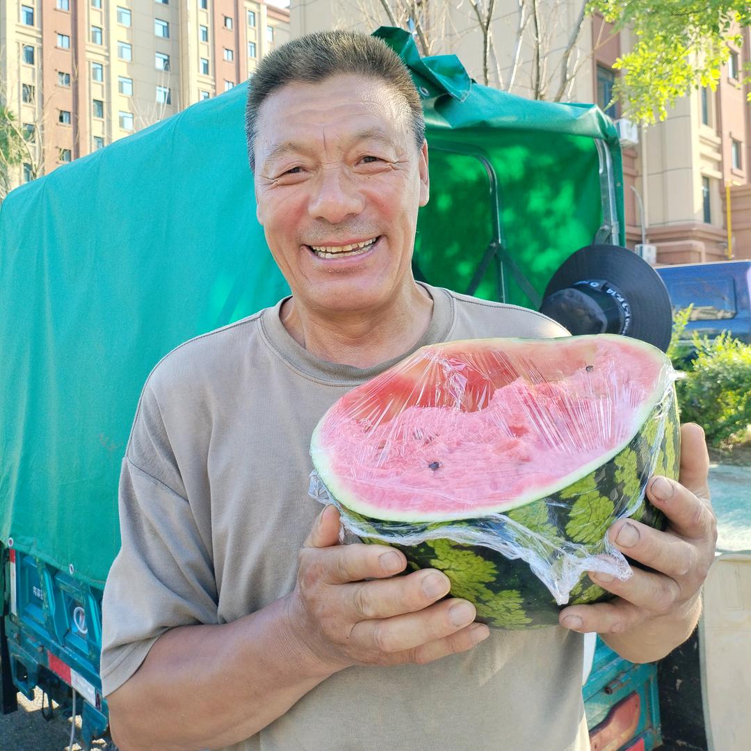 卖果汁的小老头