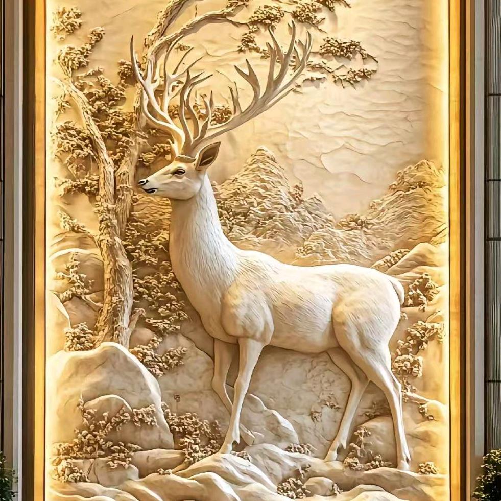 吕秀才专业做浮雕壁画，