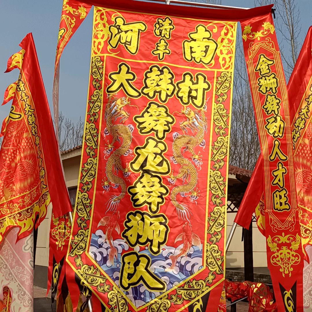 清丰大韩村舞龙舞狮(靳团长)