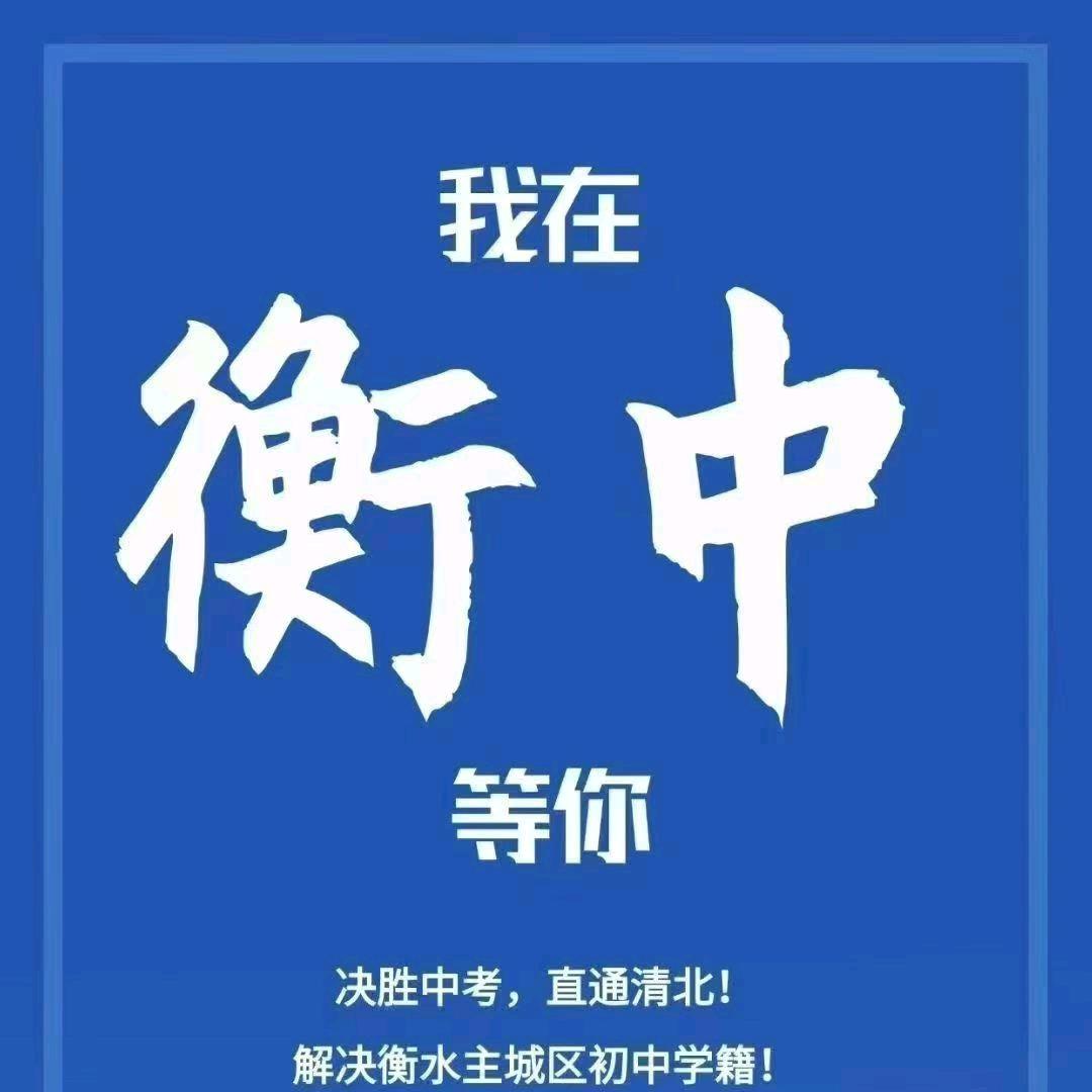高中冲刺 复读 （衡中）