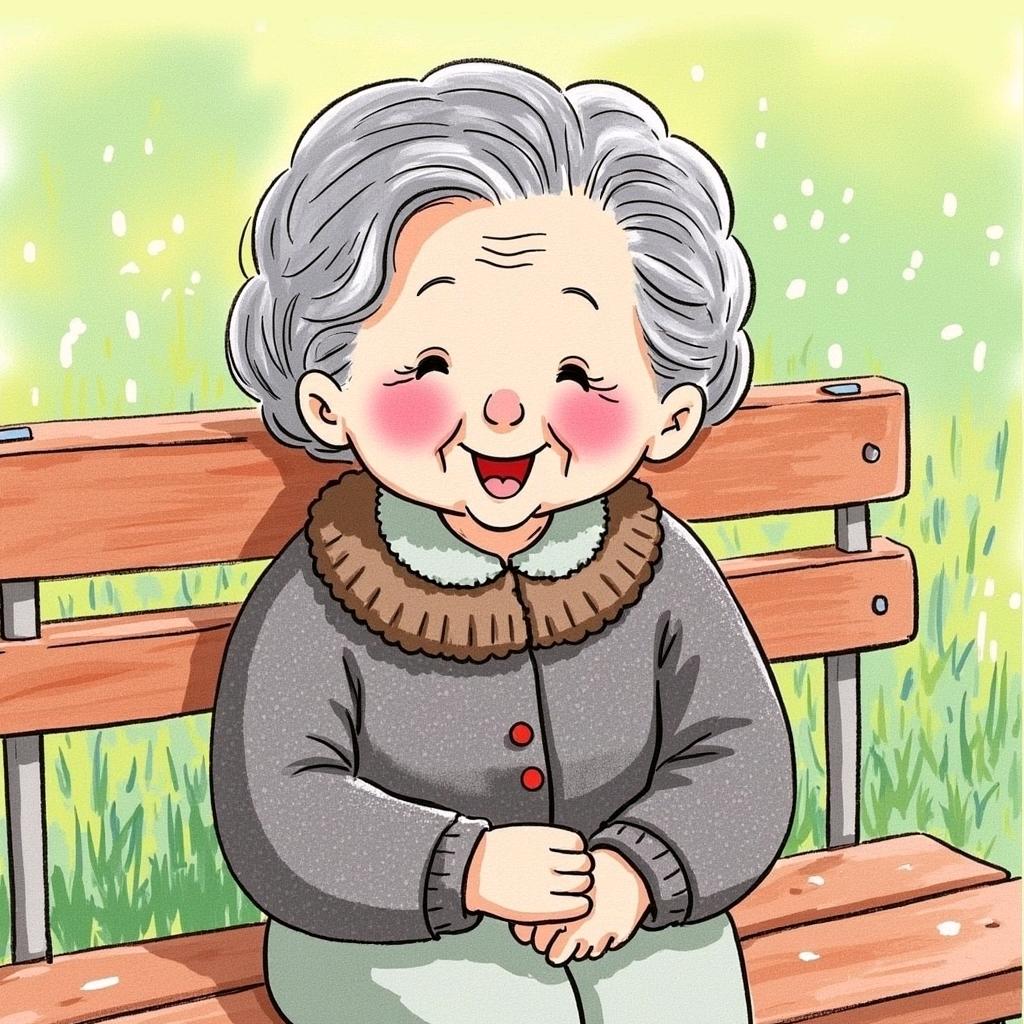 治愈系秋婆婆
