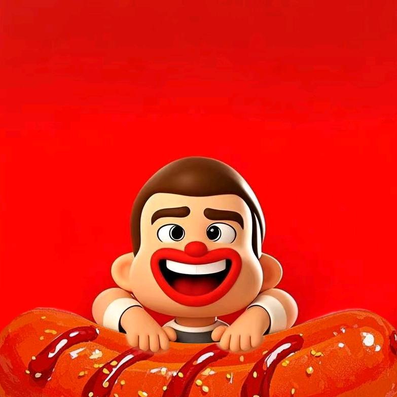 高大嘴鲜肉烤肠