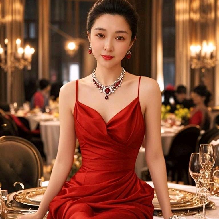 卖牛肉的小姐姐