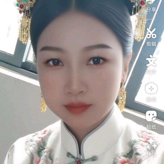 温暖的霞光