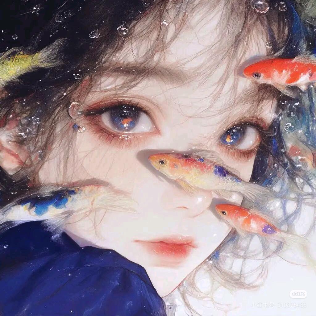 小鱼🐟在海里吐泡泡