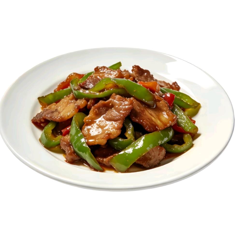 青椒炒肉