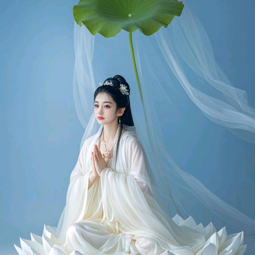 双手合十，渡人渡己。