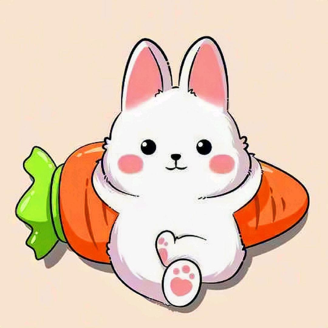 掩耳盗铃小兔子