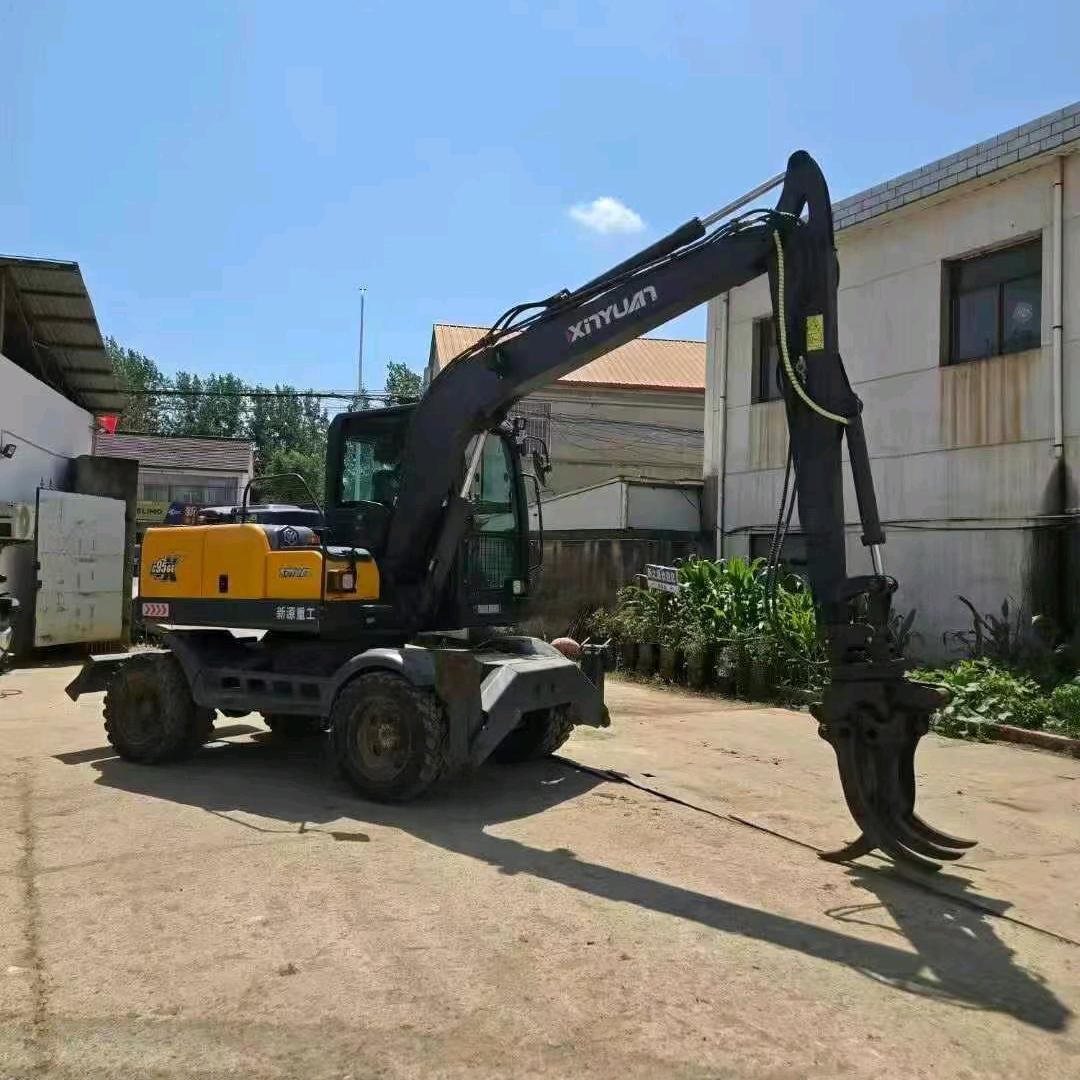 二手挖掘机出口贸易