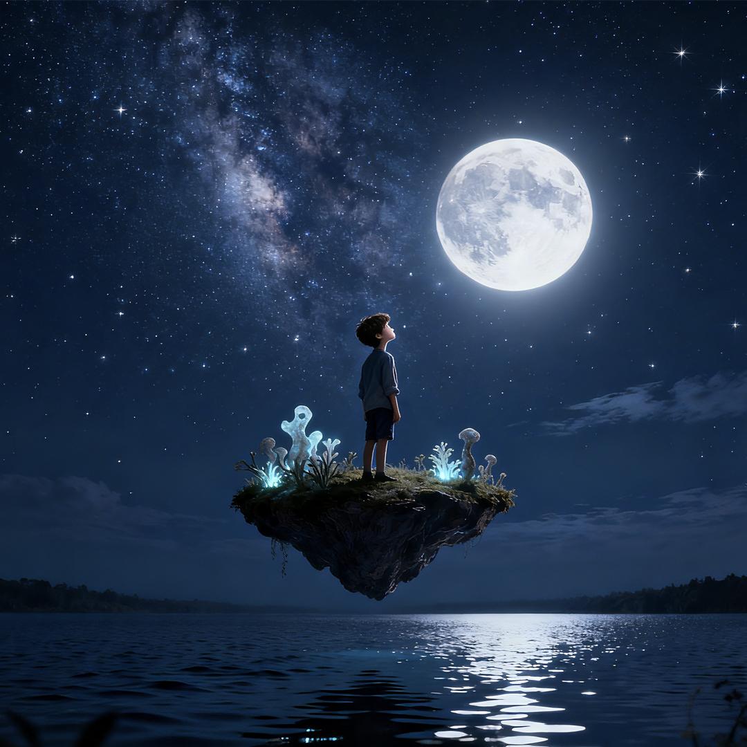 表面很平静，内心很孤独。