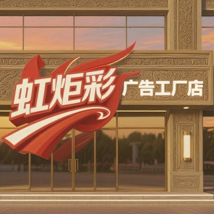 西安虹炬彩广告工厂店