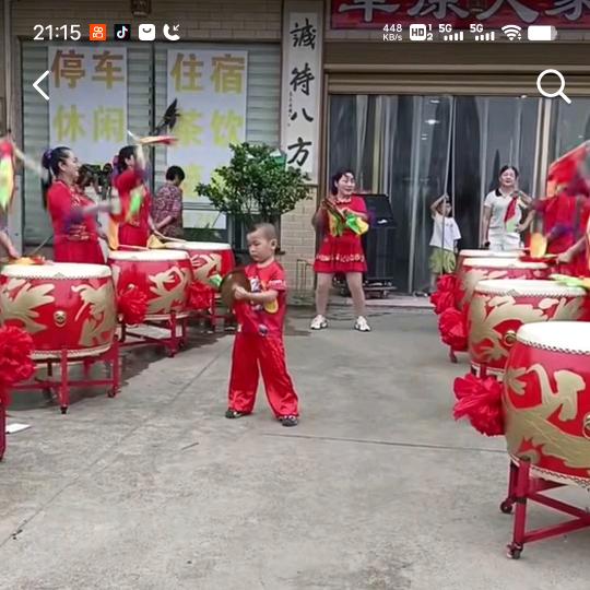 张家滩移动、鼓舞