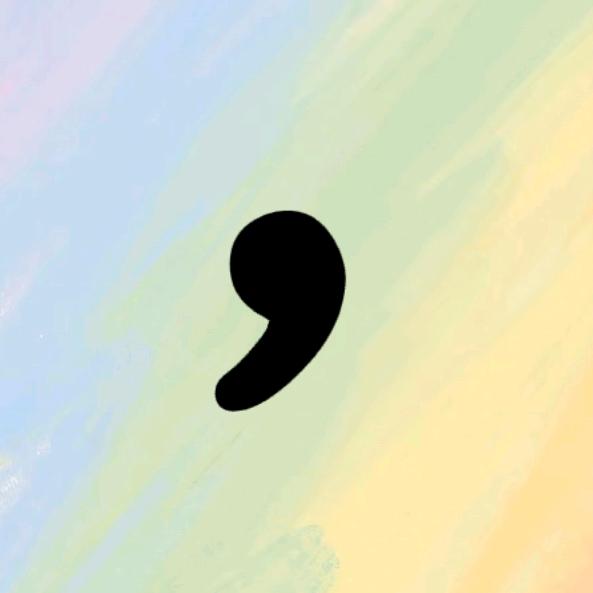 是逗号不是句号